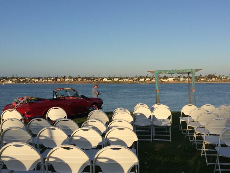 Mission Bay Yacht Club Wedding Ceremony