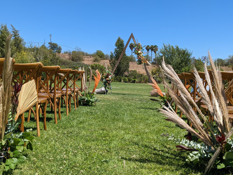 wedding ceremony in Escondido