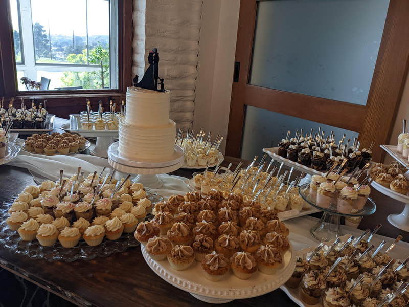 wedding desserts at Lomas Santa Fe