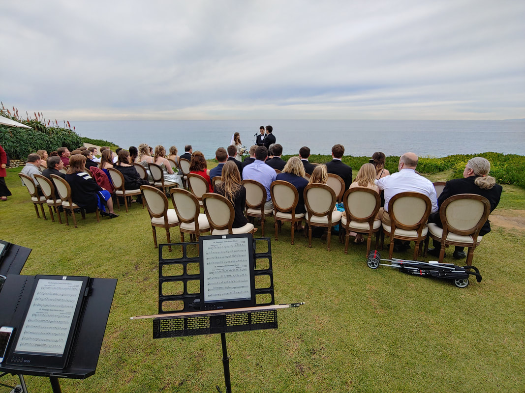 Cuvier Park wedding bowl ceremony