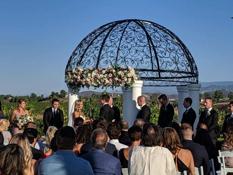 Avensole Winery Wedding Ceremony
