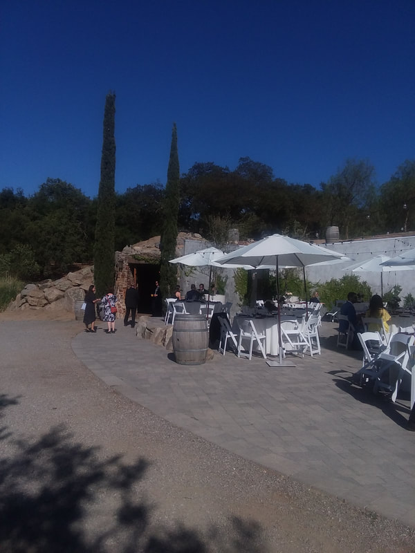 Milagro Winery Events Patio