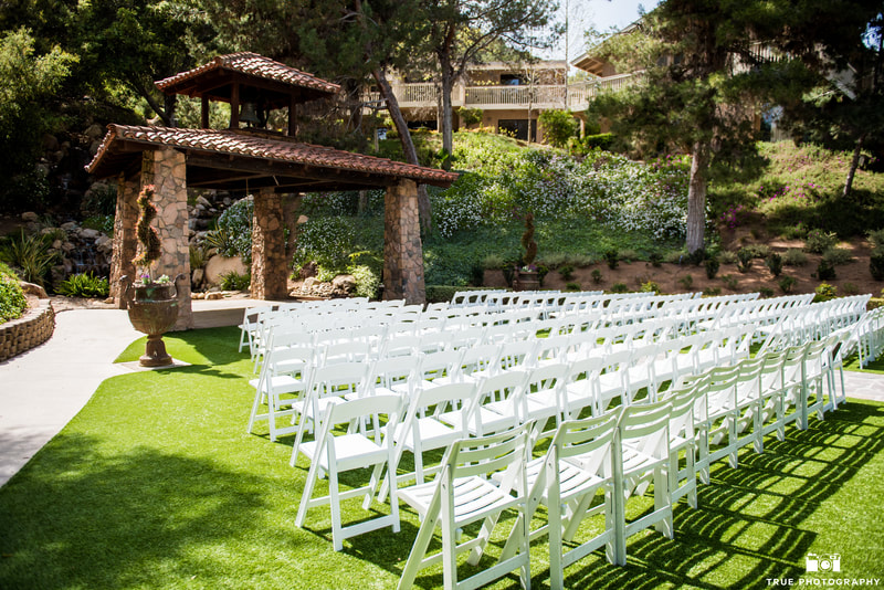 Pala Mesa wedding ceremony site - Photo by True Photography