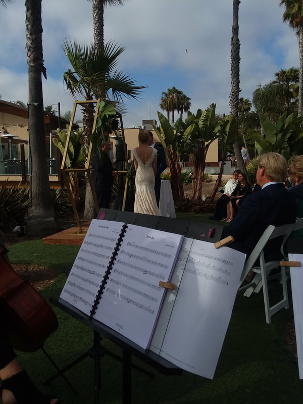 Paradise Point Resort wedding musicians.